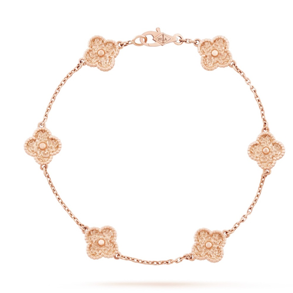 Van Cleef and Arpels sweet Alhambra bracelet